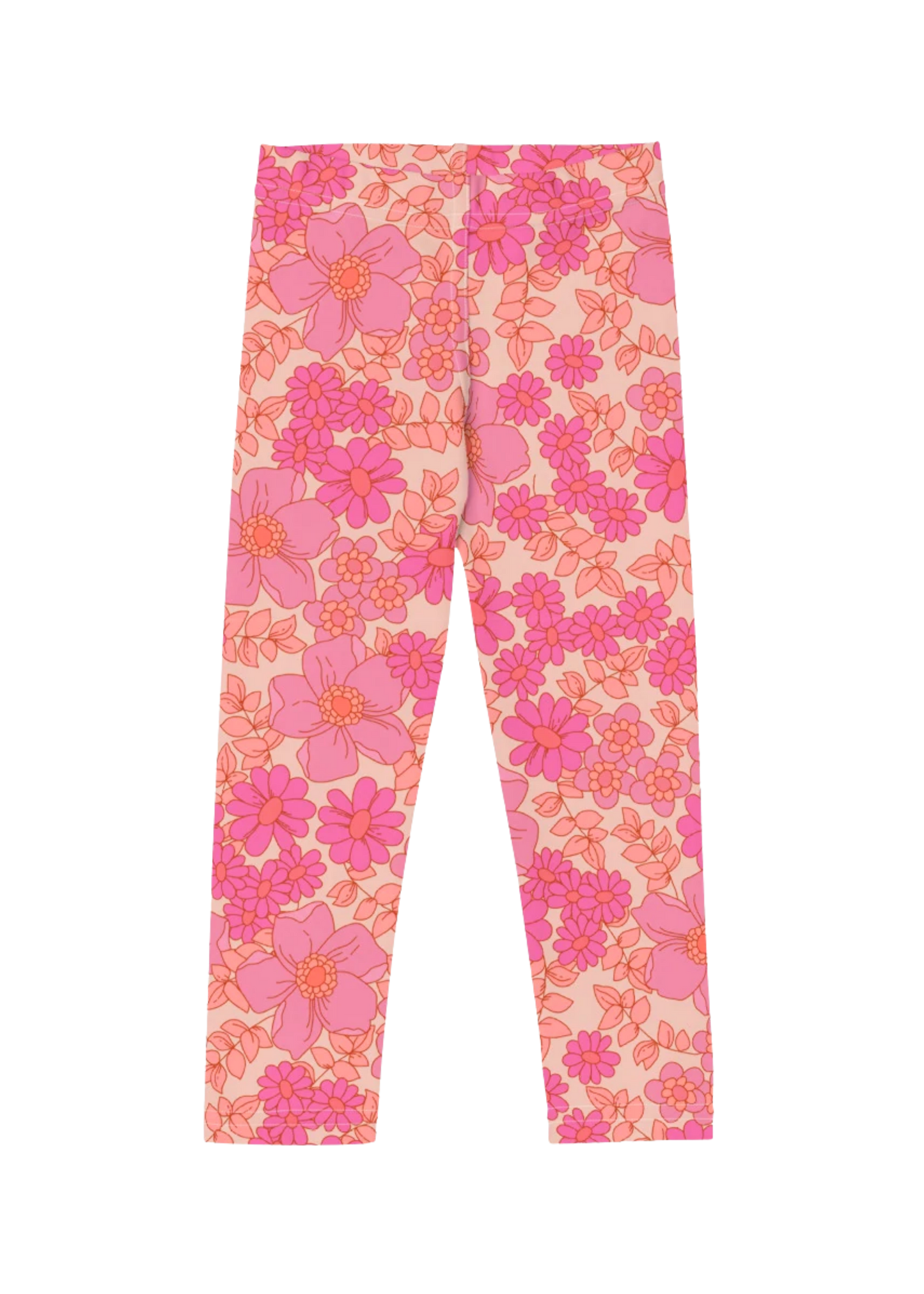 Love Floral Kids Leggings