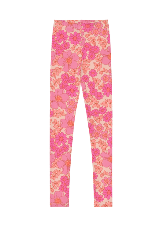 Love Floral Youth Leggings