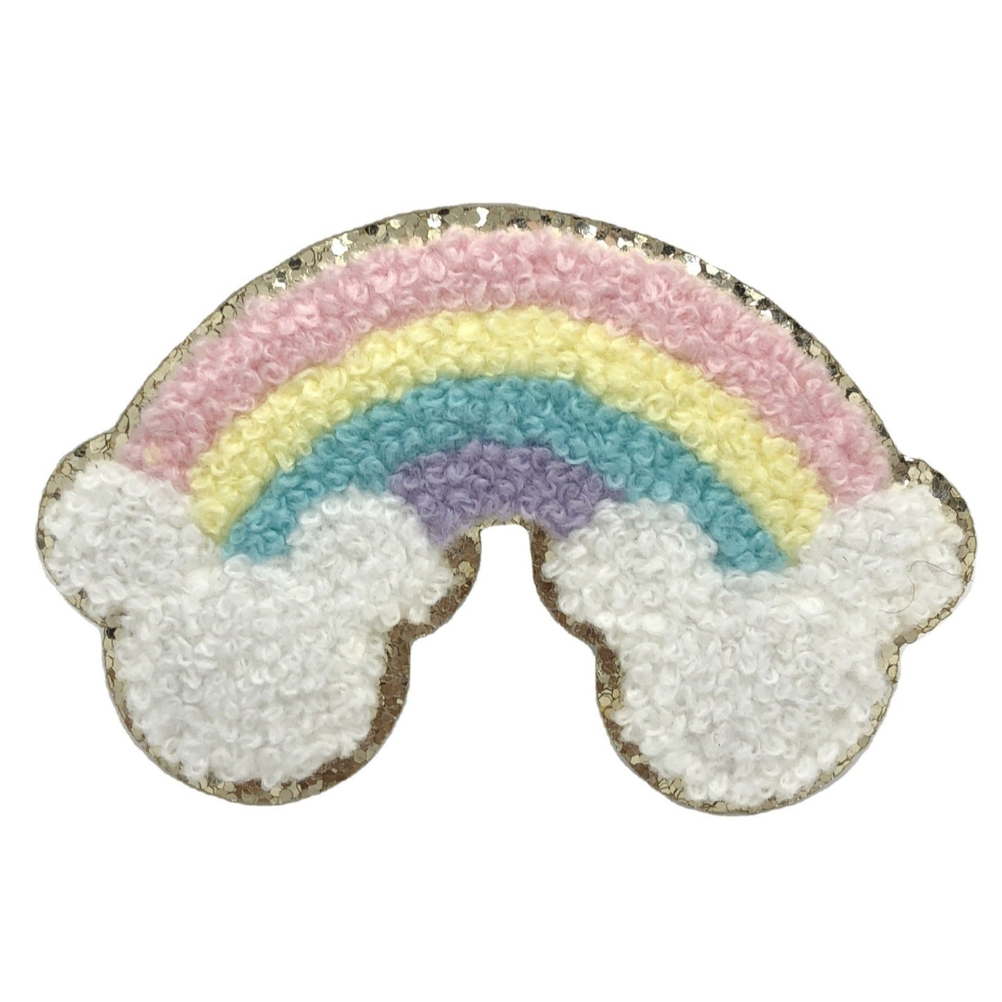 Mickey Mouse Rainbow Chenille Patch