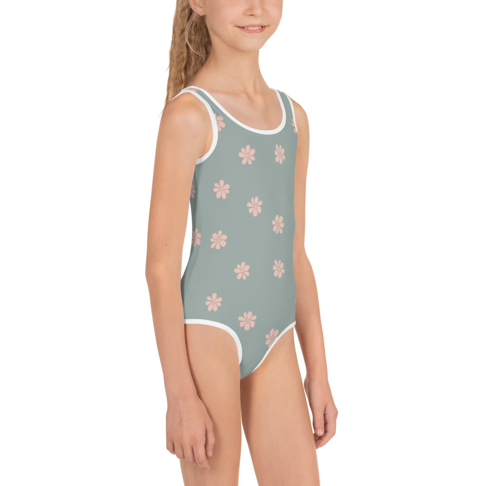 Toddler Smiley Seafoam Swimsuit