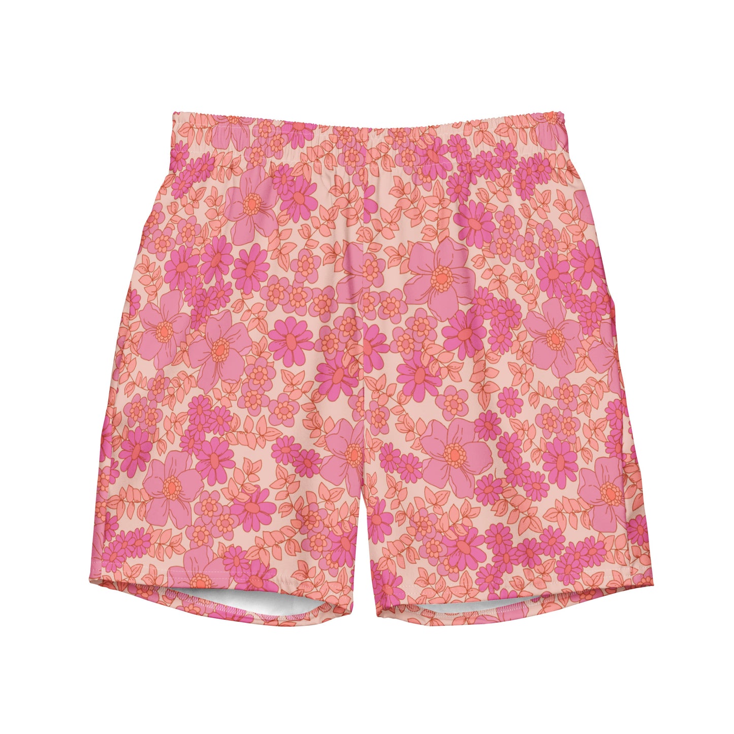 Mens Bright Floral Trunks