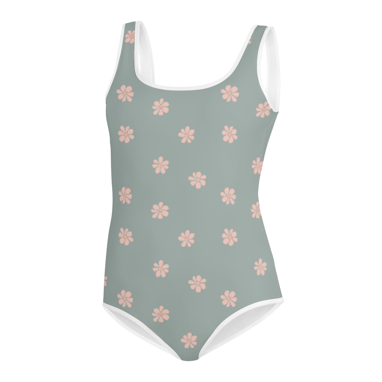 Kids Smiley Seafoam Swimsuit