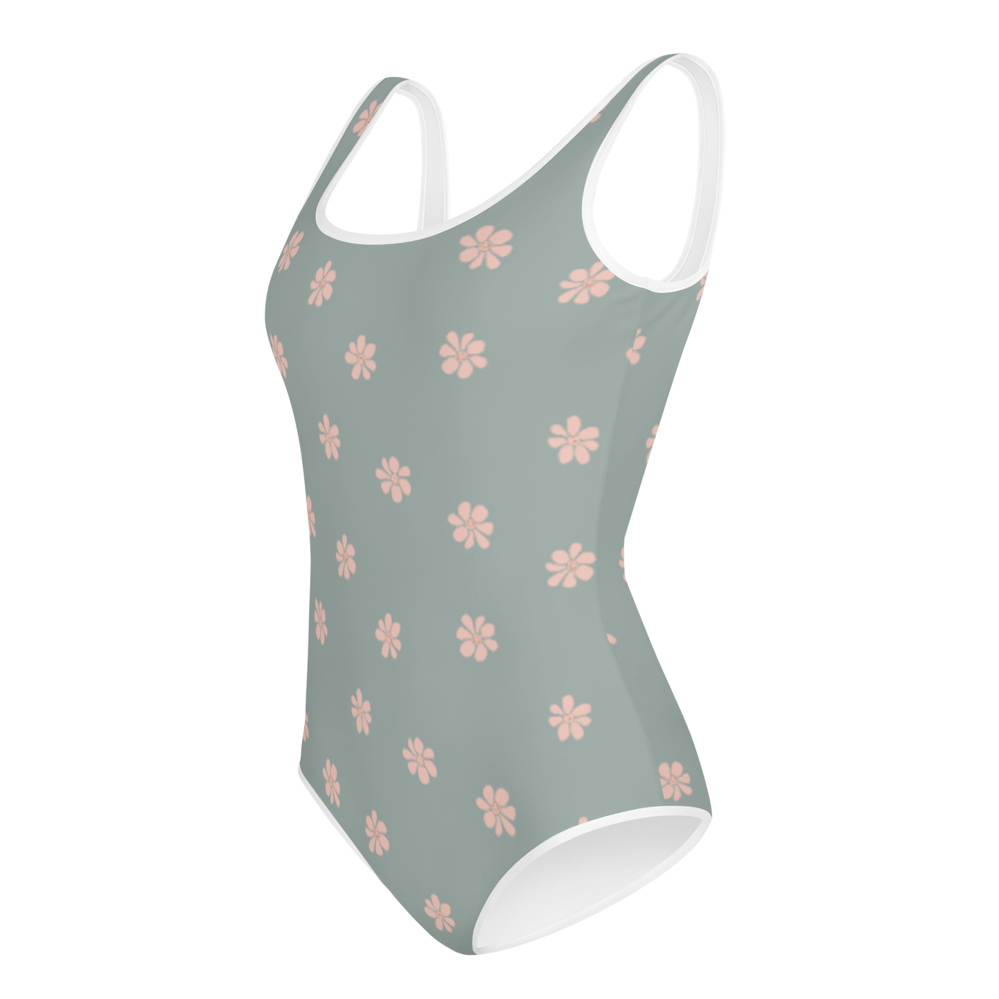 Kids Smiley Seafoam Swimsuit