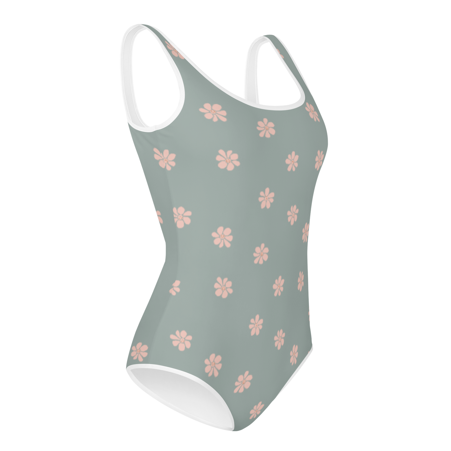 Kids Smiley Seafoam Swimsuit